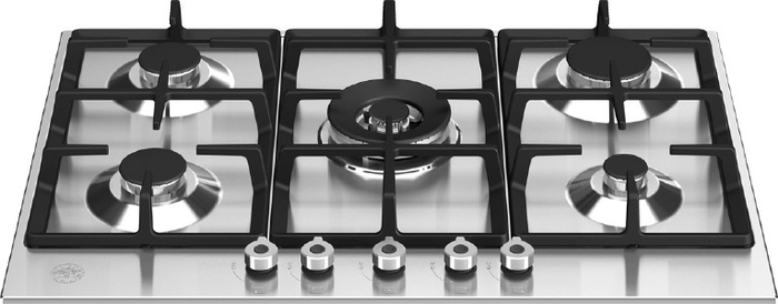 Bertazzoni PROF305CTXV 30 Inch Pro Series Front Control 5 Aluminum Burners Gas Cooktop