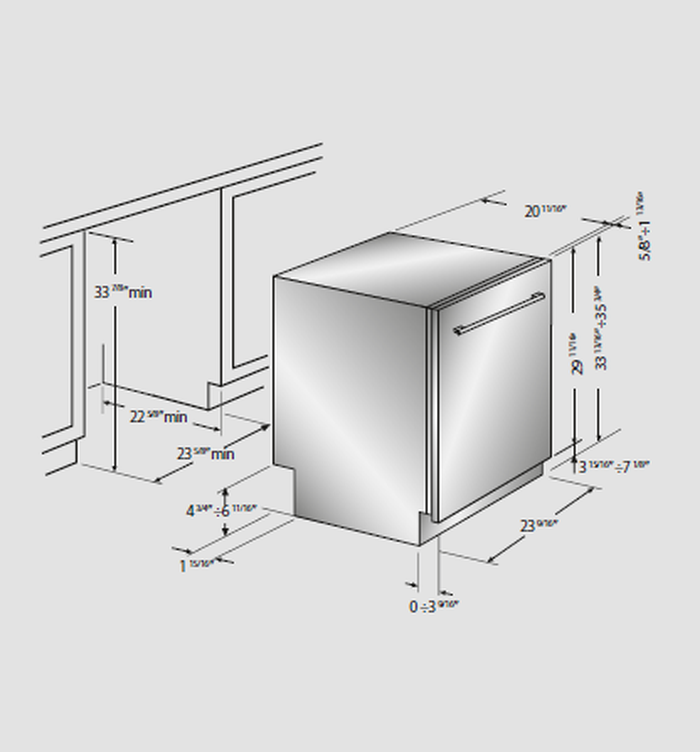 Fulgor Milano F6PDW24SS1 Dishwasher replacement Parts