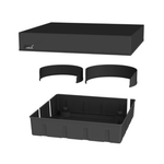 PITT cooking OAK-B2 Outdoor Installation Kit for Double Gas Burner Cooktop