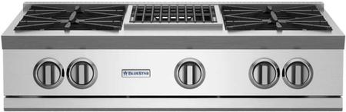 BlueStar RGTNB364CBV2L 36 Inch Gas Rangetop