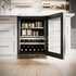 Silhouette SPRWBC052D3SS 24 Inch Undercounter Wine Refrigerator