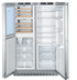 Liebherr SBS246 Built-In 48 Inch Side by Side Refrigerator SW5291 and SRB5280