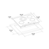 Fulgor Milano F7RT24B1 24 Inch 700 series Electric Cooktop