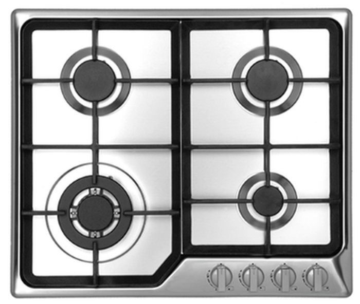 Porter&Charles CG60WOK 24 Inch Professional Gas Cooktop