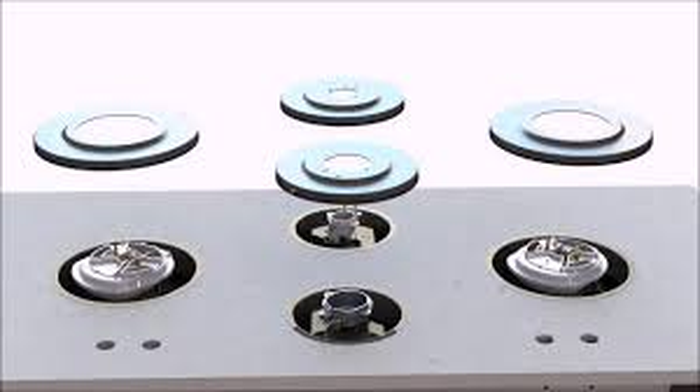 Pitt Cooking 04.02.302 2kw Full Black Burner CAP