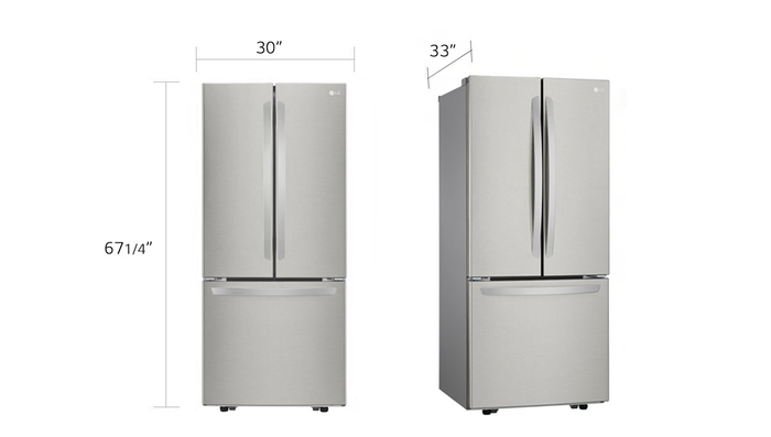 LG LRFNS2200S 30 Inch Standard Depth  Refrigeration Parts