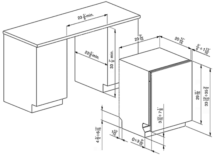Smeg STU8647X Dishwsher Replacement Parts
