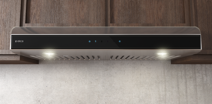 Elica EAI436SS 36 Inch Installed Under Cabinet 430 CFM