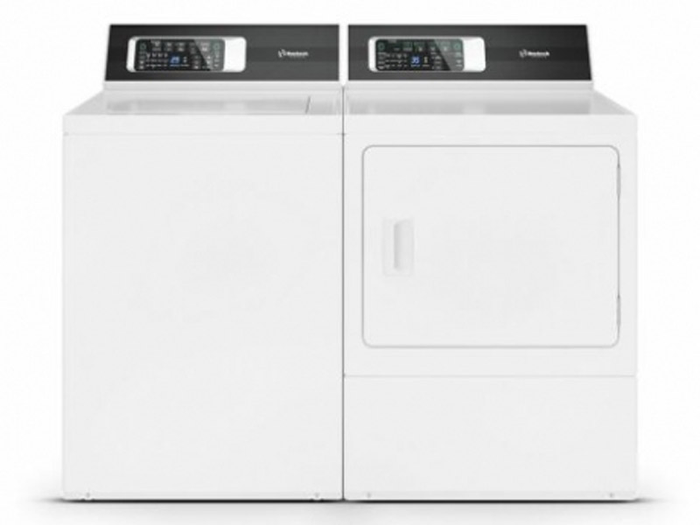 Huebsch TR7104WN DR7103WE 27 Inch Two unit Set