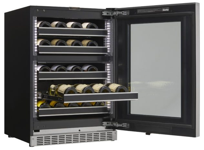 Silhouette SRVWC050L 24 Inch Undercounter Wine Refrigerator
