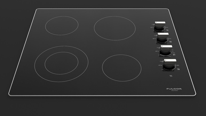 Fulgor Milano F3RK24S2 24 Inch 300 series Electric Cooktop
