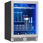 Zephyr PRB24C01CG 24 Inch Built In Beverage Cooler