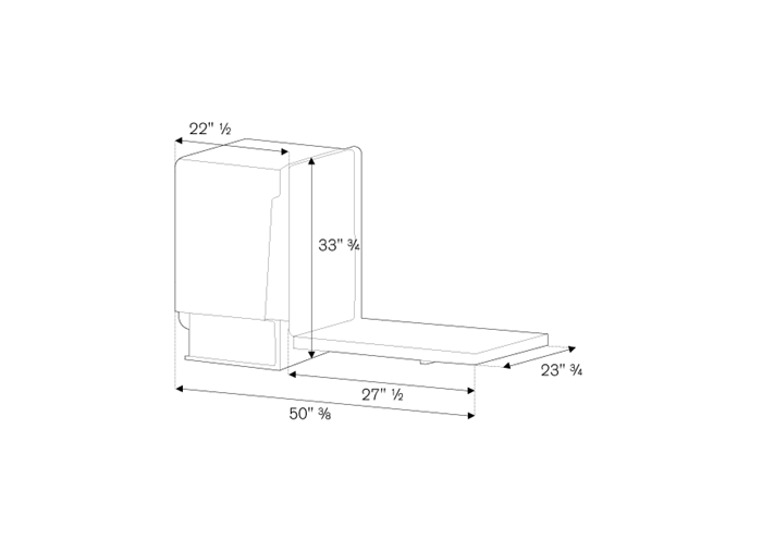 Bertazzoni HERHK24DW Heritage Series Handle Kit