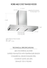 Kobe CH2730SQ3WMXX 30 Inch Premium  Hood Parts