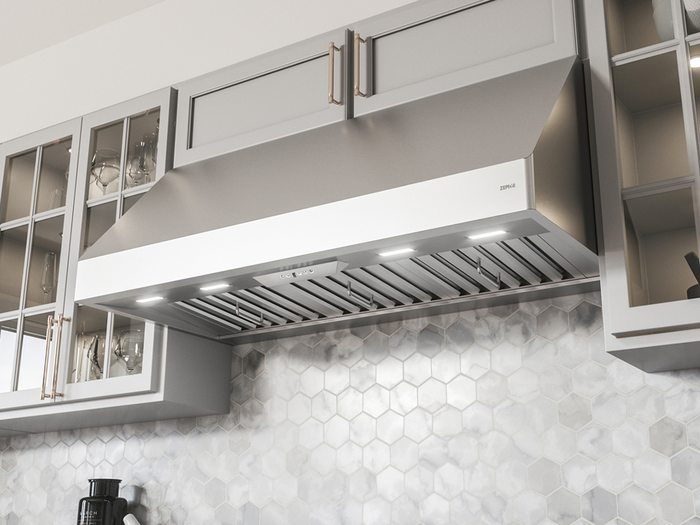 Zephyr AK7548CS 48 Inch Wall Mount Hood 650 CFM