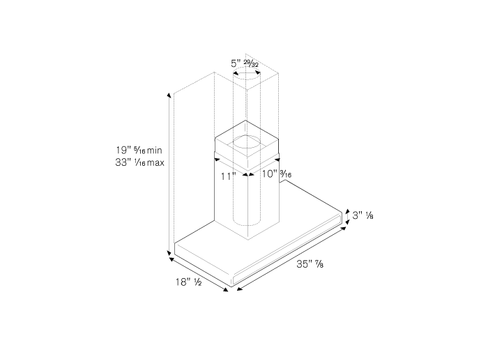 Bertazzoni KG36CONX Range Hood Replacement Parts