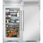 True TR30REFLSGA TR30FRZRSSA 60" Side By Side 