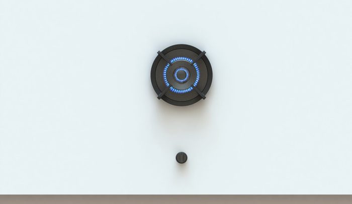 Pitt AIR 12 Inch Original 1 Burner Gas Cooktop