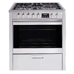 Porter&Charles FEG76B2 30 Inch Dual Fuel Range