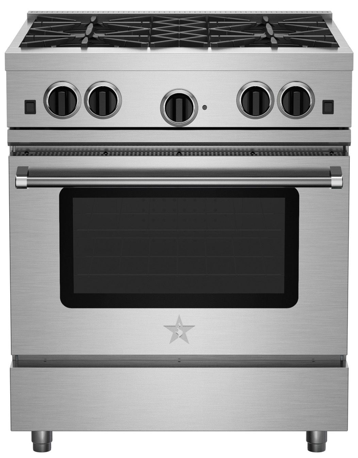Gas Range RPB304BV2 Open Burners 30in -BlueStar