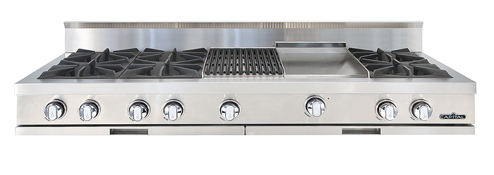 Capital CGRT604BG2 60 Inch Gas Rangetop