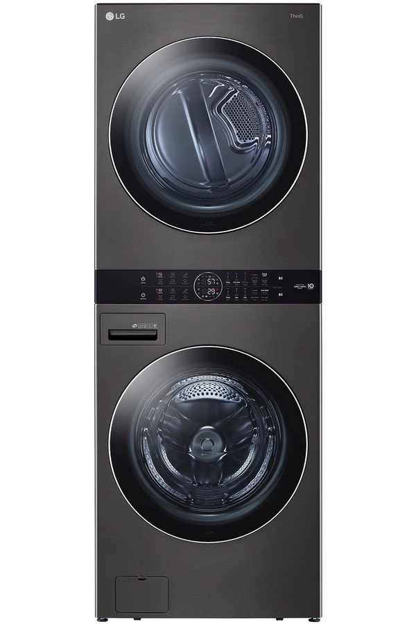 LG WKEX200HBA 27 Inch Stacked Washer Dryer Combo Laundry Center