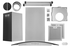 Hauslane IS200SS30 30 Inch Mounted to Ceiling 600 CFM