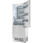 Thor Kitchen XRF3016BBP 30 Inch Built In Bottom Freezer Refrigerator