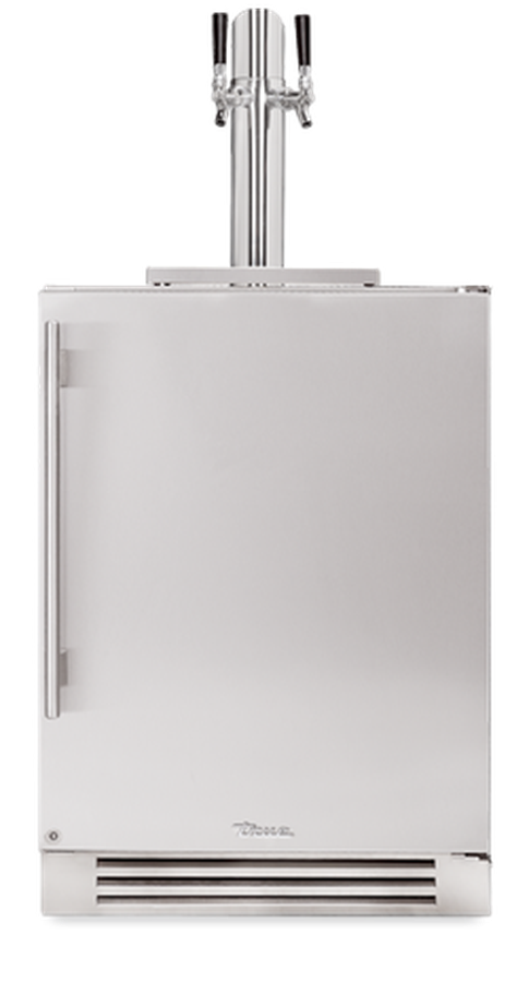 True Residential TUR24DDRSSB 24 Inch Under Counter Refrigerator Beer Dispenser - Discontinued