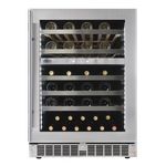 Silhouette SPRWC053D1BSS 24 Inch Under Counter Refrigerator Wine Fridge 5.3 cu.ft 39 dba