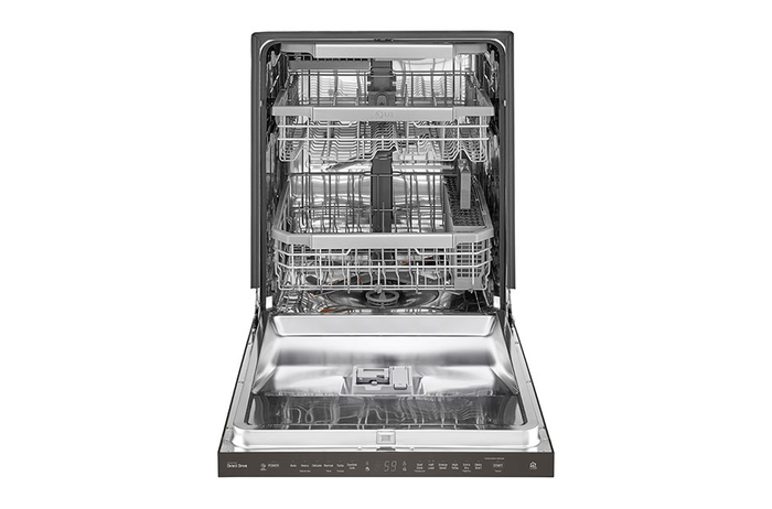 LG LDP6797BD 24 Inch Tall Tub Top Controls Stainless Steel Dishwasher