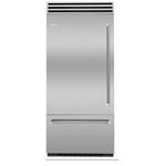 BlueStar BBB36L3CC 36 Inch Built In Bottom Freezer Refrigerator