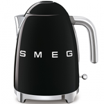 Smeg KLF03BLUS Retro 50's Style Fixed Temp Kettle Black