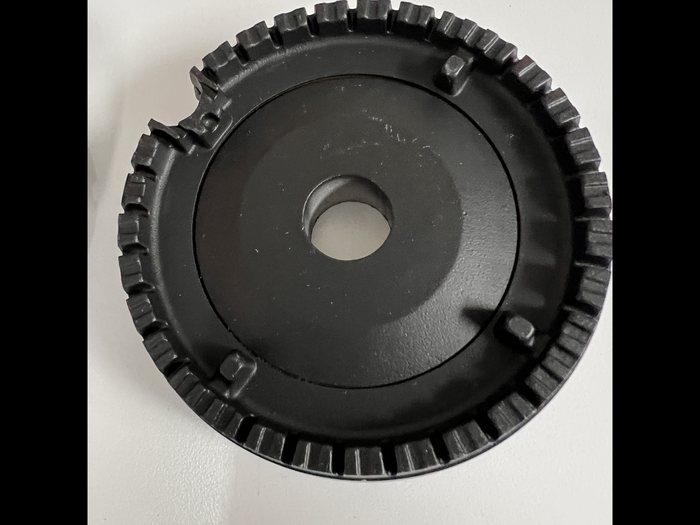 Pitt Cooking 04.02.303 3kw Full Black Burner CAP