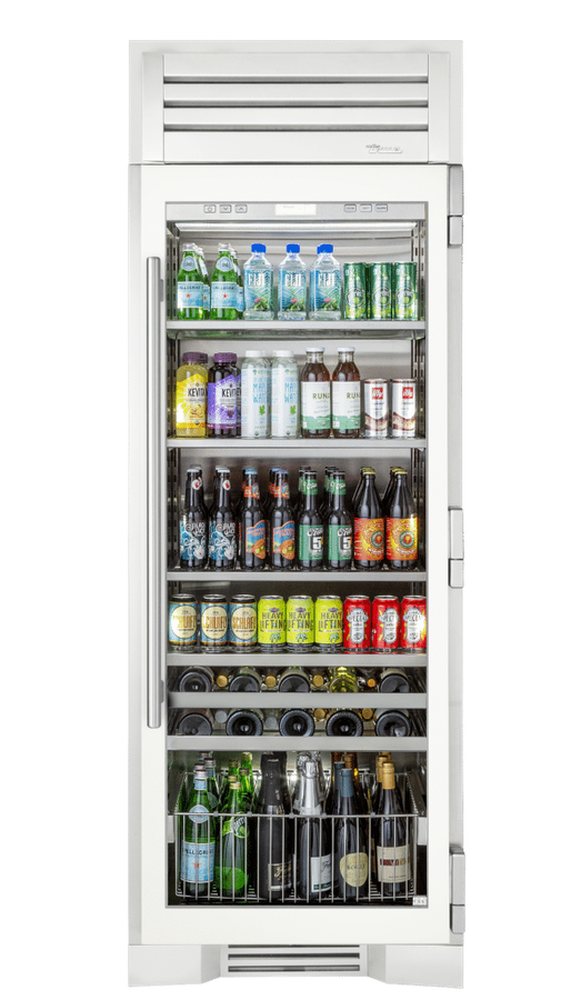 True Residential TR30BEVRSGA 30 Inch Built In Fridge Column