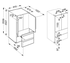 Liebherr CBS2092 36 Inch 18.9 Cu Ft Fully Integrated - French Door Refrigerator Parts