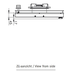 Pitt AKAN 9 Inch Gas Cooktop Top Controls One 2 kW Aluminum Gas Burner