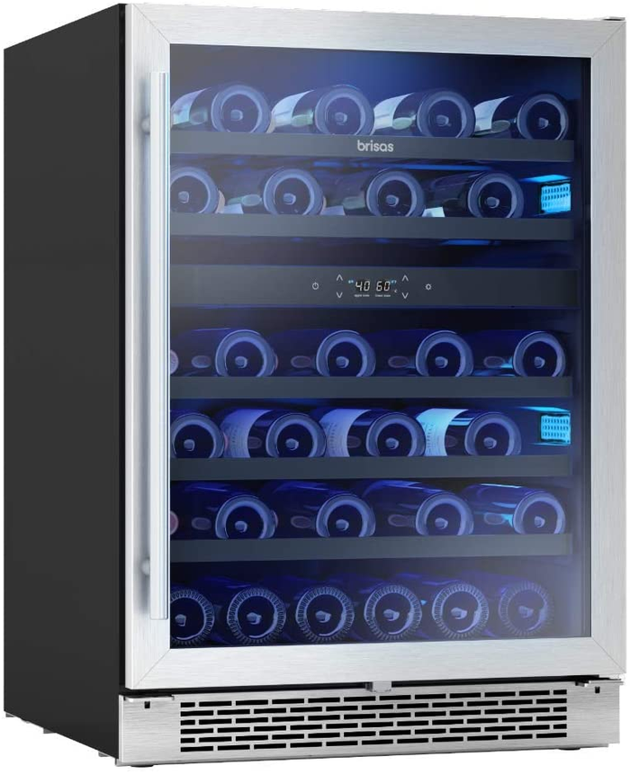 Zephyr BWN24C02AG 24 Inch Wine Refrigerator