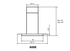 Cyclone SIB52236SS 36 Inch Mounted to Ceiling 600 CFM