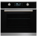 Porter&Charles SOPS60GL 24 Inch Single Wall Oven Black Glass