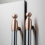 Bertazzoni DS2HERTPC Handle Kit Heritage Series Copper décor set for Refrigerator and Dishwasher