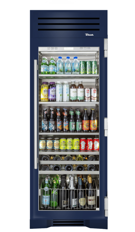True Residential TR30BEVRSGA 30 Inch Built In Fridge Column
