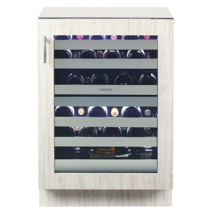 Sapphire SW247DZSSPR 24 Inch Undercounter Wine Refrigerator