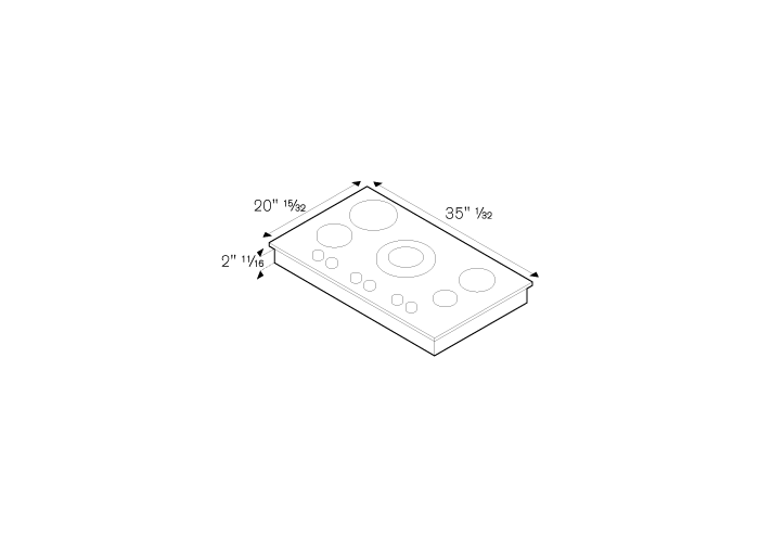 Bertazzoni PM36500X Gas Cooktop Replacement Parts