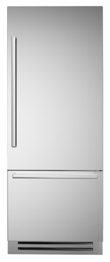 Bertazzoni REF30BMBIXRT 30 Inch Built In Bottom Freezer Refrigerator