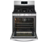 Frigidaire GCRE306CBF 30 Inch 6.2 Cu Ft Five Burner Rear Control Self Clean Convection Electric Range