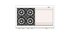 Capital COB484GGN 48 Inch Connoisseurian Dual Fuel Range