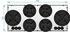 VarioCook Florence 48 Inch Gas Cooktop
