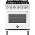 Bertazzoni MAS305DFMBIV 30 Inch Master Series Dual Fuel Range