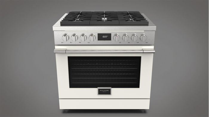Fulgor Milano F4PDF366S1 36 Inch Accento Dual Fuel Range